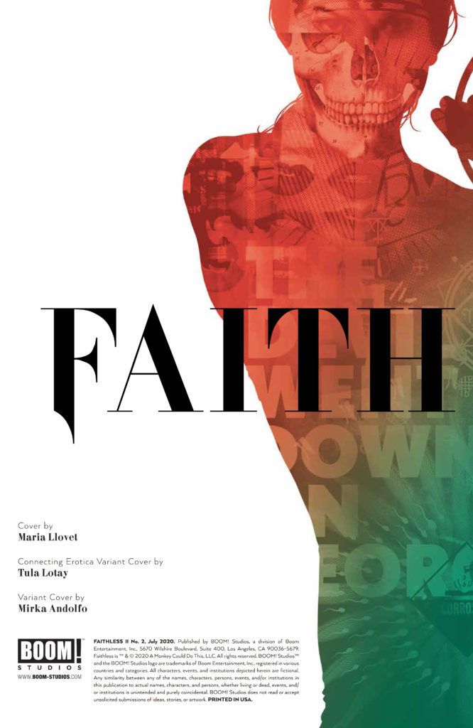 Faithless II #2 (Boom Studio) - Preview