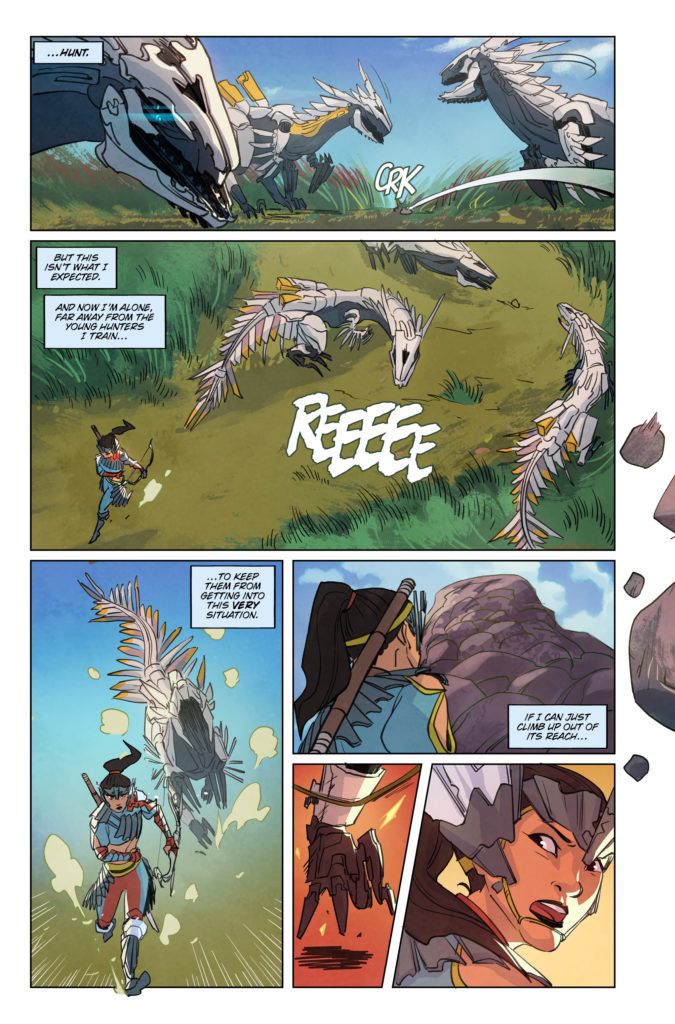 Horizon Zero Dawn #1 Comic! First Look at Artwork!