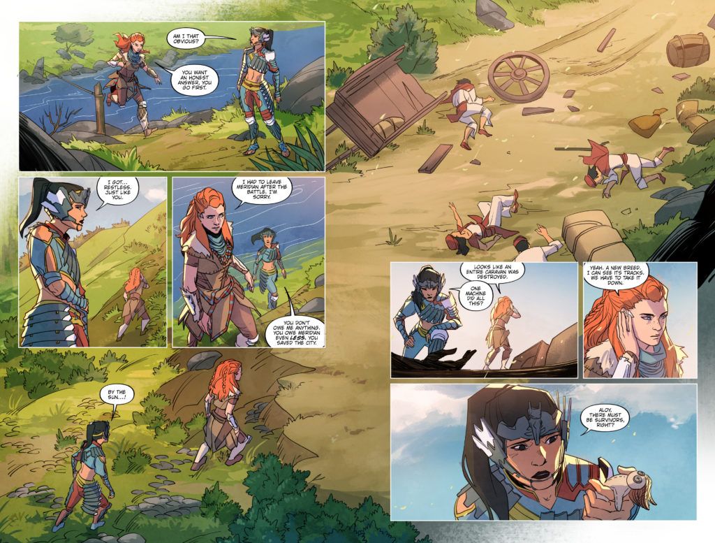 Horizon Zero Dawn #1 Comic! First Look at Artwork!