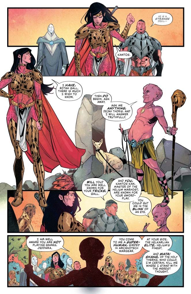 Dejah Thoris vs John Carter of Mars #2