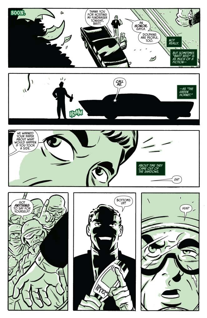 Green Hornet: Sky Lights TP