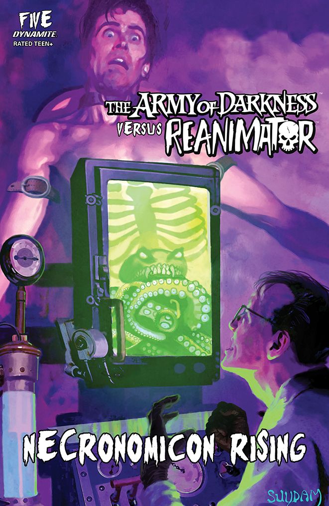 The Army of Darkness vs. Reanimator: Necronomicon Rising #5 (Preview) Dynamite Entertainment