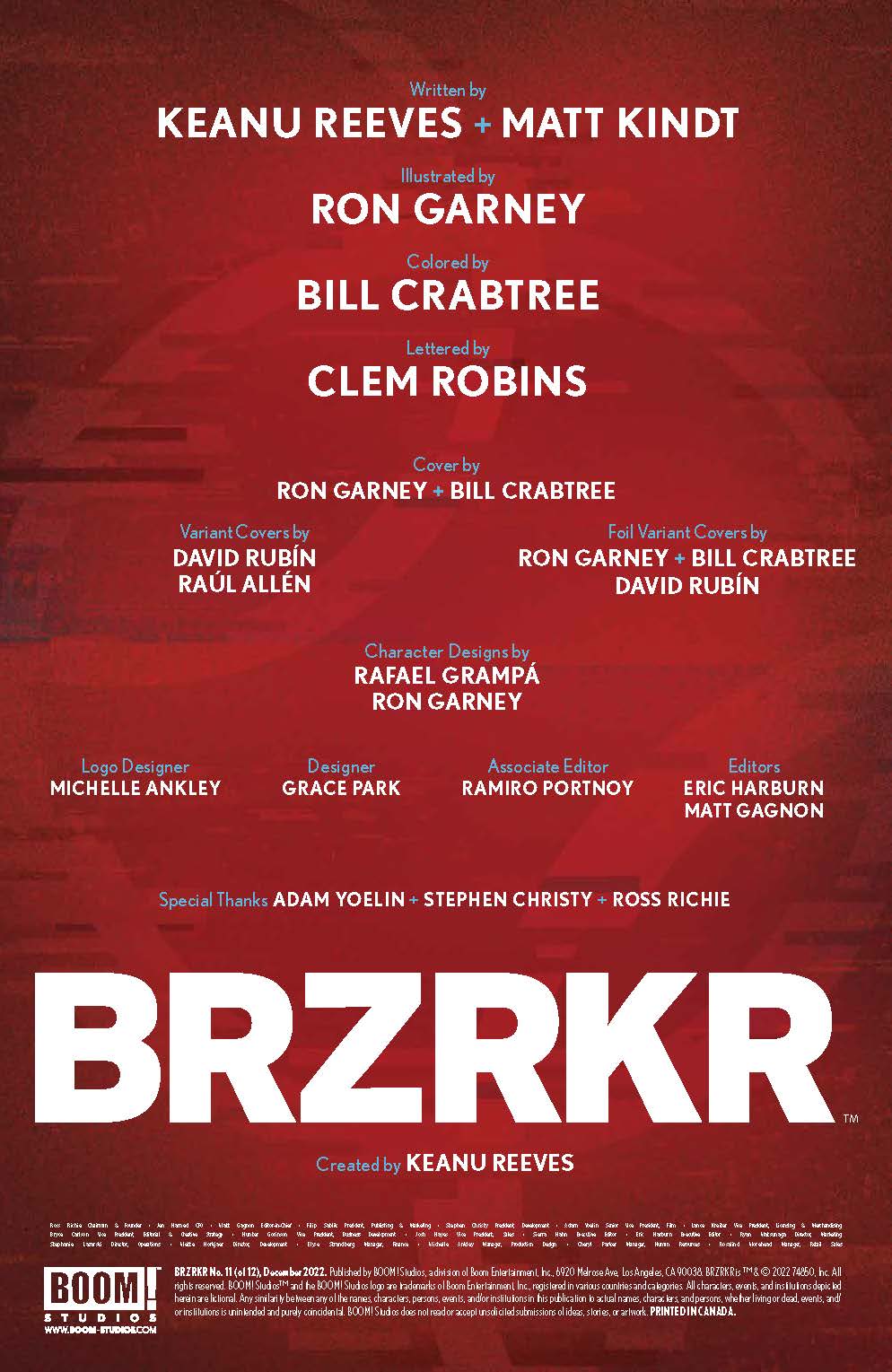 BRZRKR #11