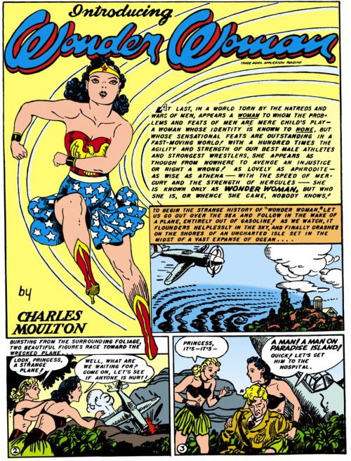 Wonder Woman (October 25, 1941) This Day In Comics