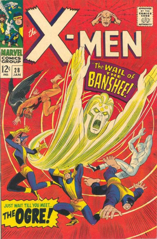  The X-Men #28 - The Wail of the Banshee released by Marvel on January 1, 1967