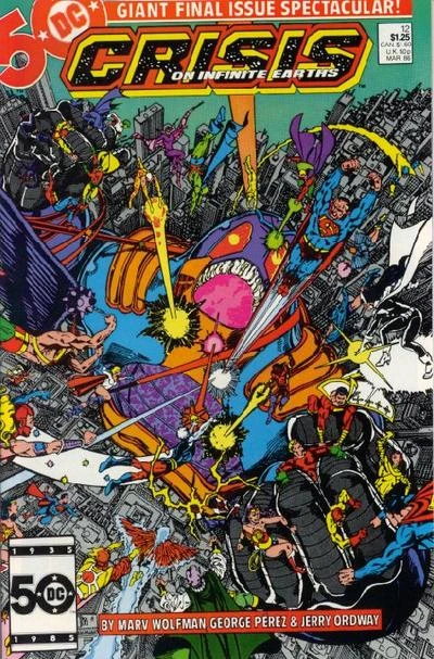 Crisis on Infinite Earths #12 (November 28, 1985).