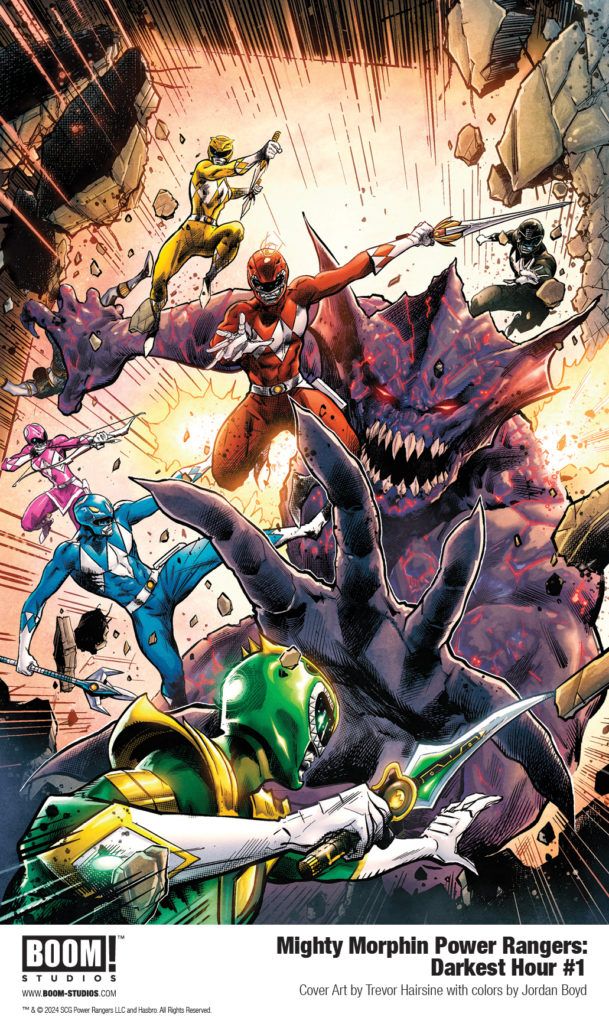 Mighty Morphin Power Rangers: Darkest Hour #1 (BOOM! Studio) First Look