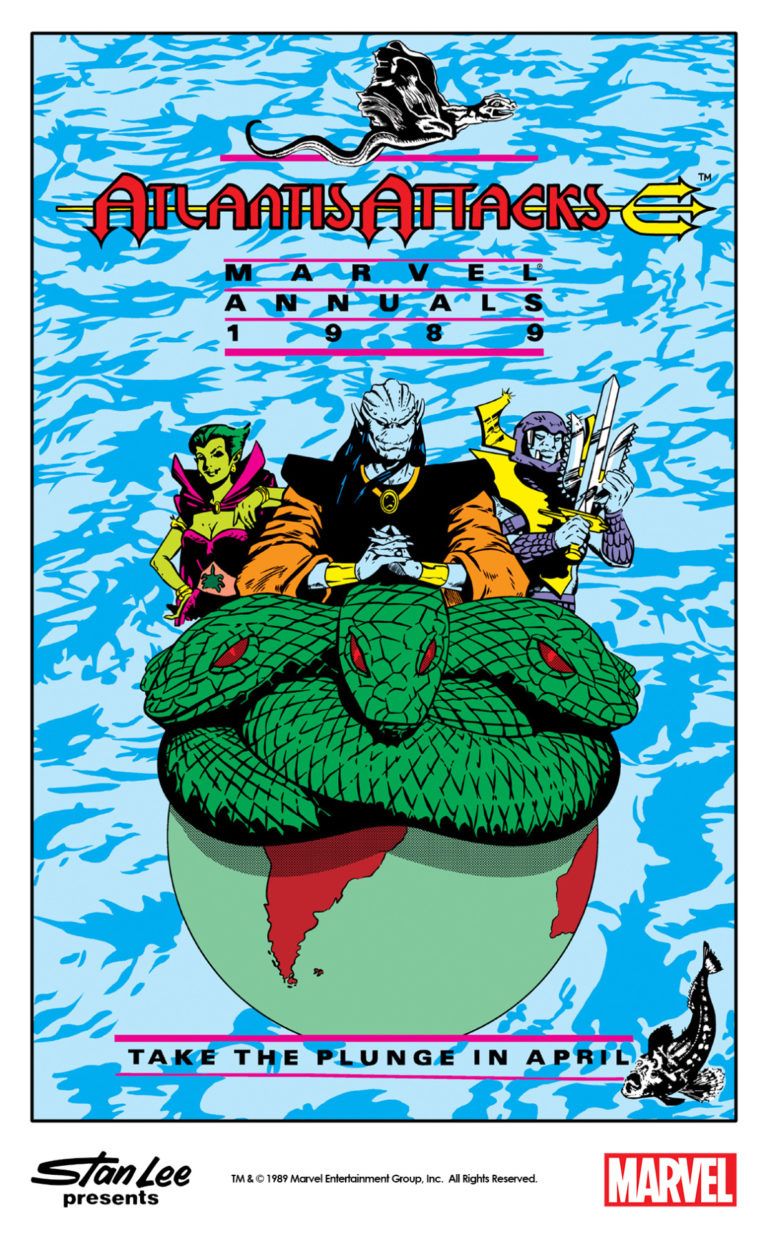 Atlantis Attacks Crossover- Marvel (1989) - Comic Book Addicts