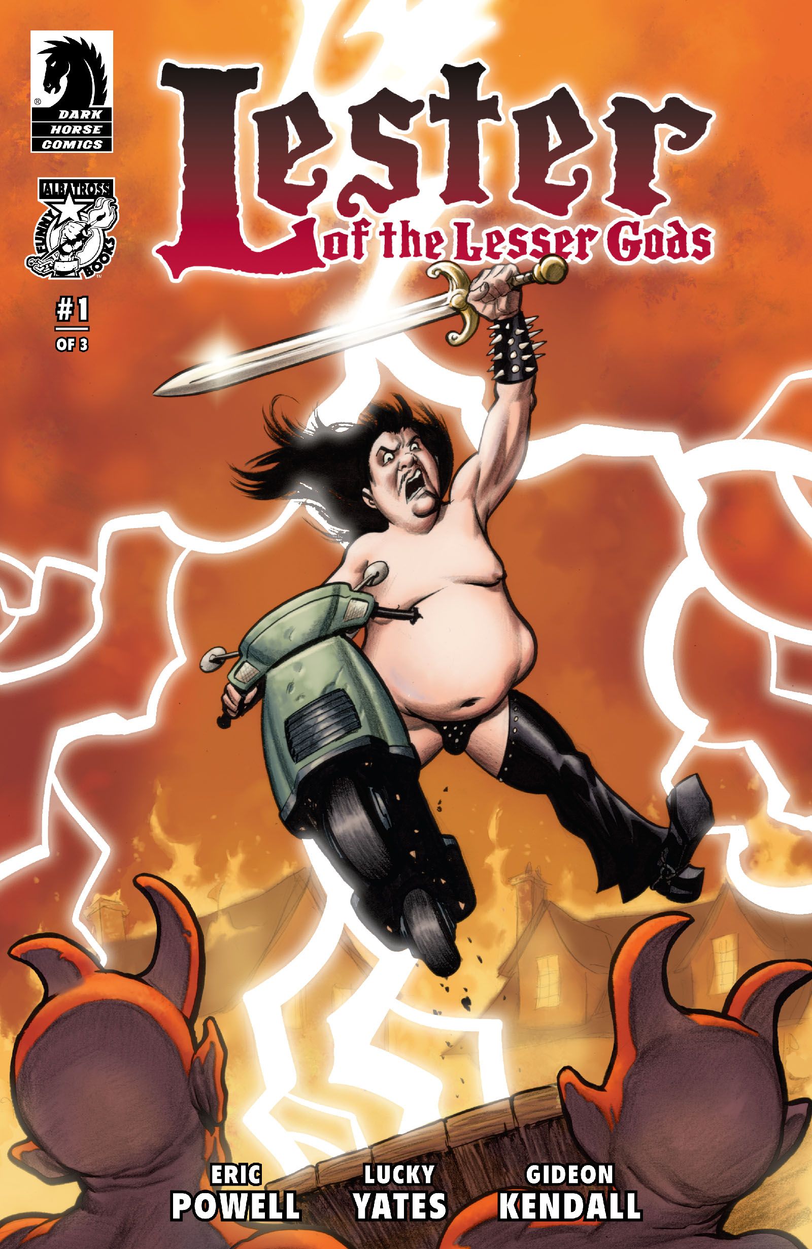 Lester of the Lesser Gods #1 (Dark Horse) - First Look