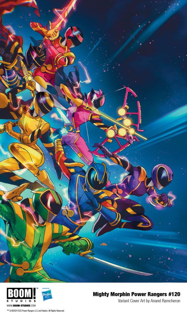 Mighty Morphin Power Rangers #120 (BOOM! Studios) - First Look