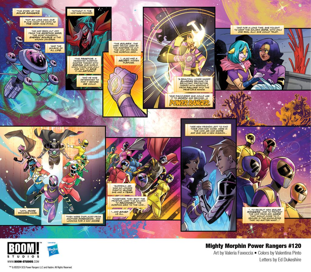 Mighty Morphin Power Rangers #120 (BOOM! Studios) - First Look