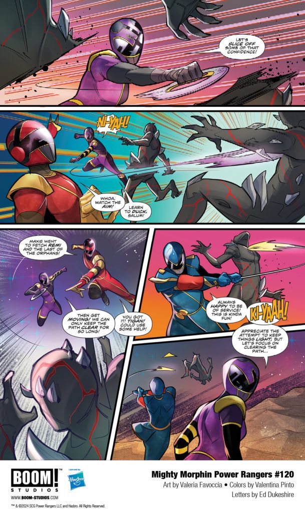 Mighty Morphin Power Rangers #120 (BOOM! Studios) - First Look