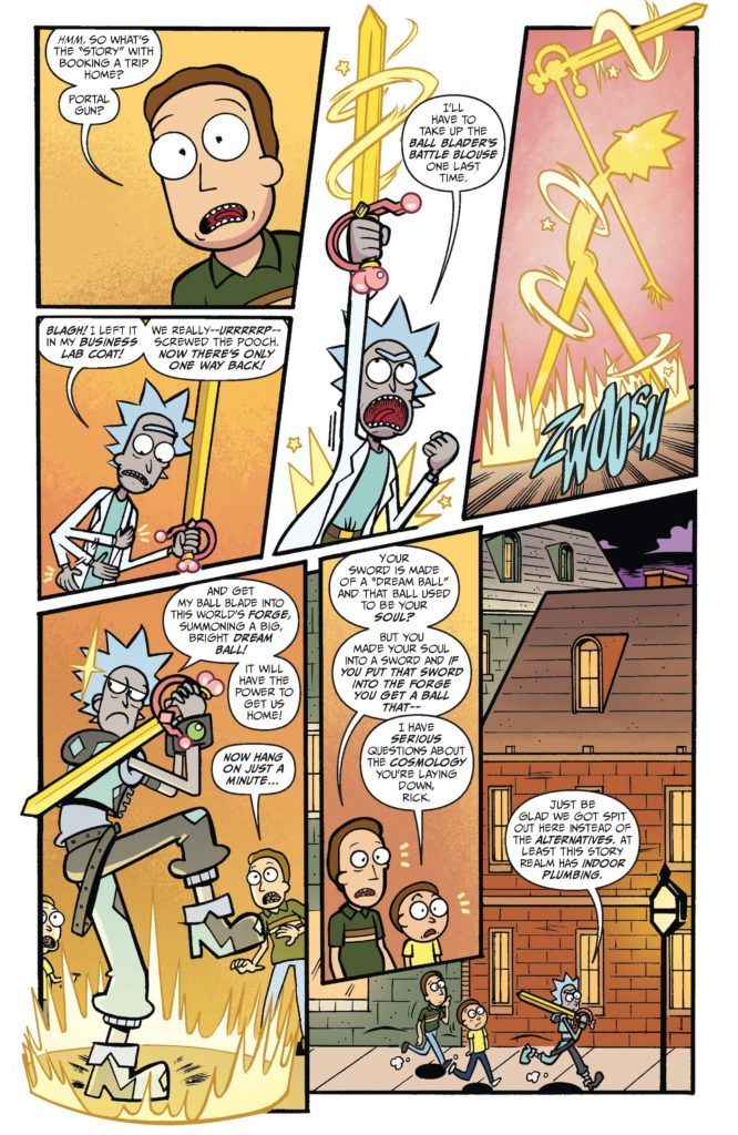 Rick And Morty Kingdom Balls #1- First Look (Oni Press)