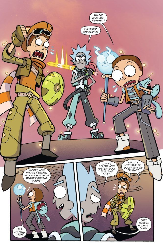 Rick And Morty Kingdom Balls #1- First Look (Oni Press)