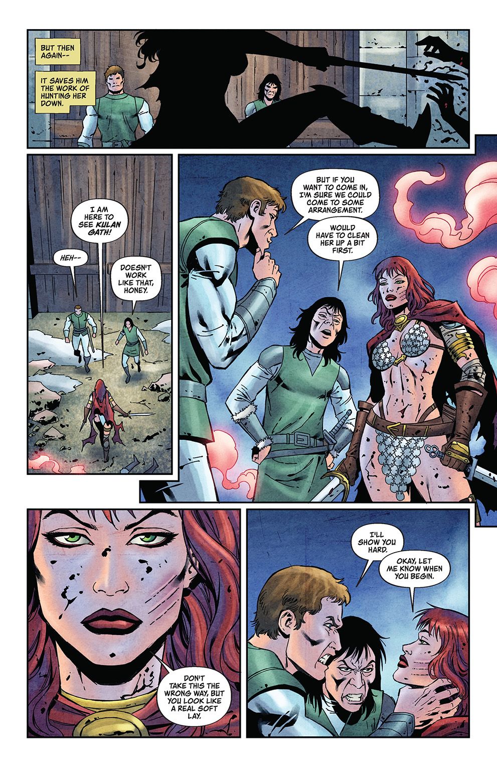 Red Sonja #10 - First Look (Dynamite Comics)