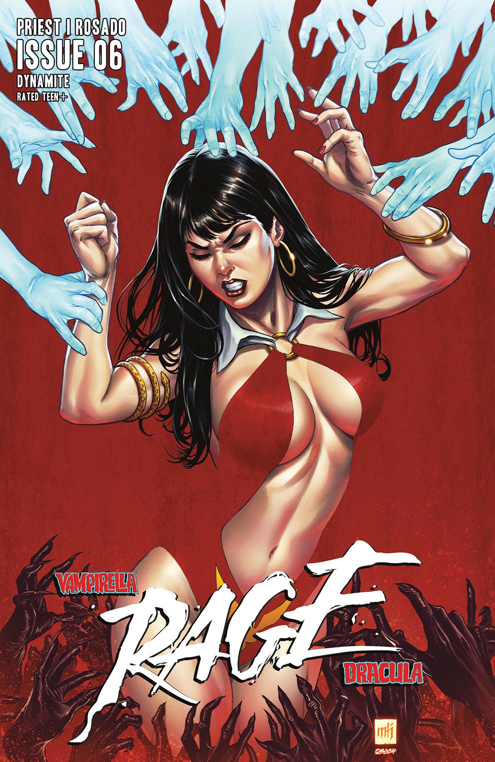 Vampirella/Dracula:Rage #6 - First Look (Dynamite Comics)