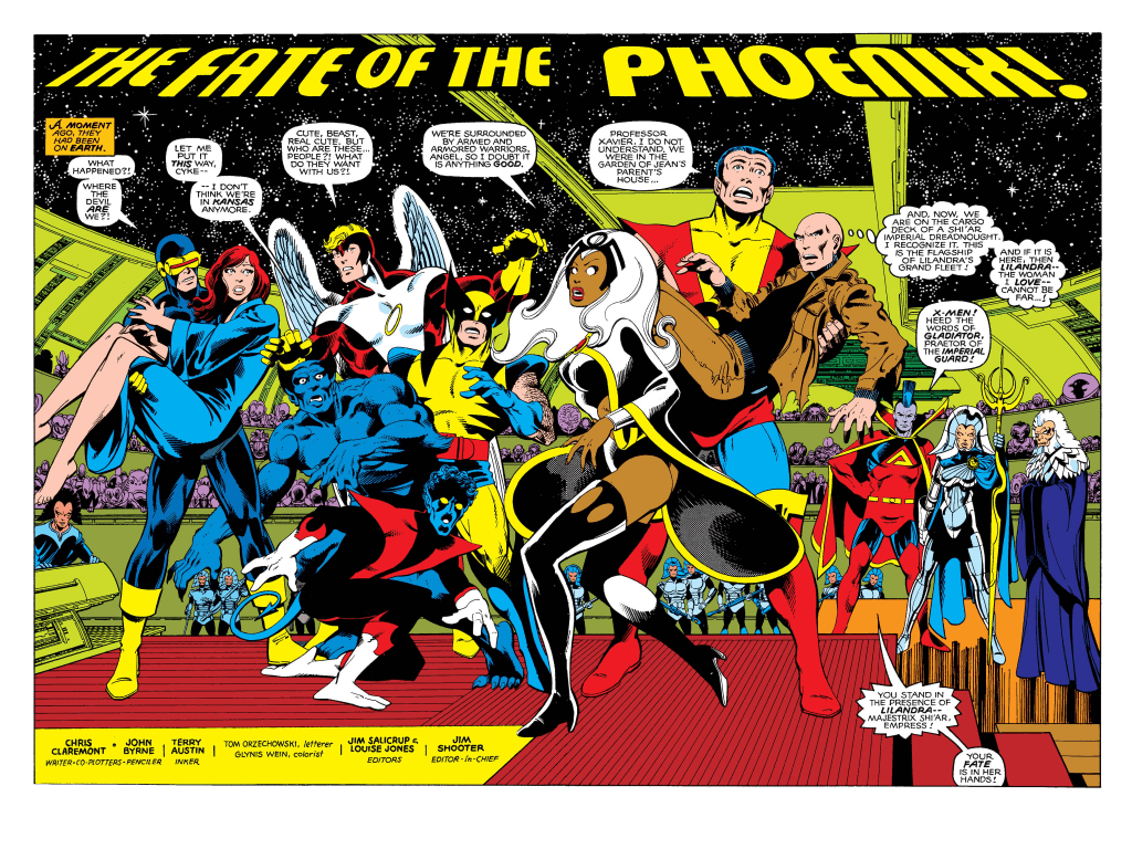 X-Men #137 Splash Page Comic Art - (John Byrne)