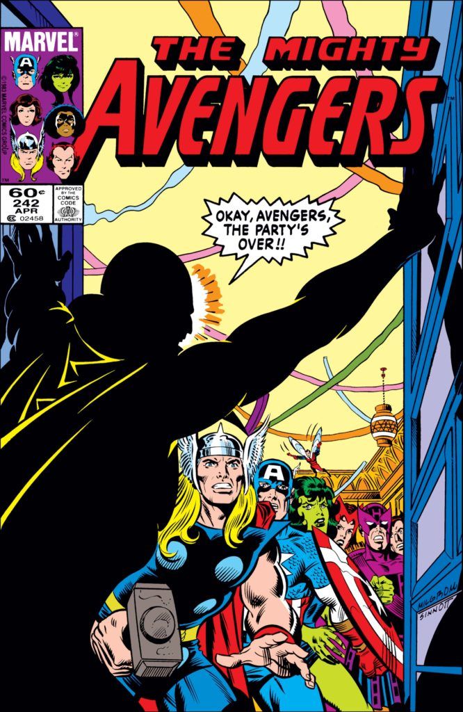 The Avengers #242 - Easy Come...Easy Go! released by Marvel on April 1, 1984