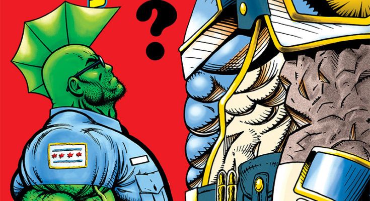 Savage Dragon Makes Rare Appearance In Blood Squad Seven #2