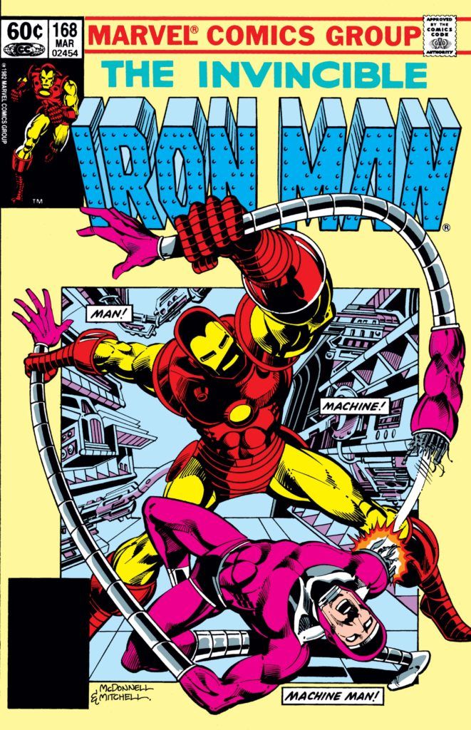 Iron Man #168 (Marvel) Classic Comic Covers