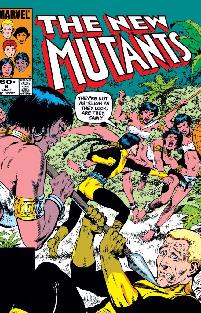 Magma (June 28, 1983) - This Day In Comics - New Mutants #8