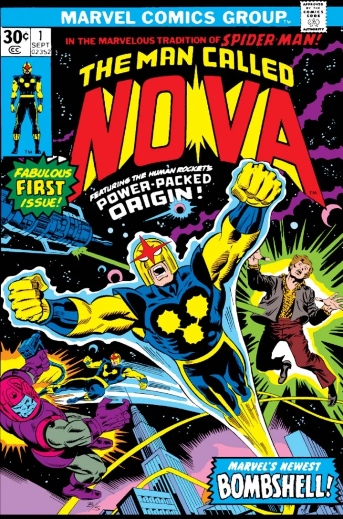 Nova debuted in Nova #1 (June 15, 1976)