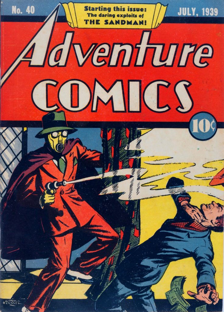 Sandman (June 15, 1939) - Adventure Comics #40