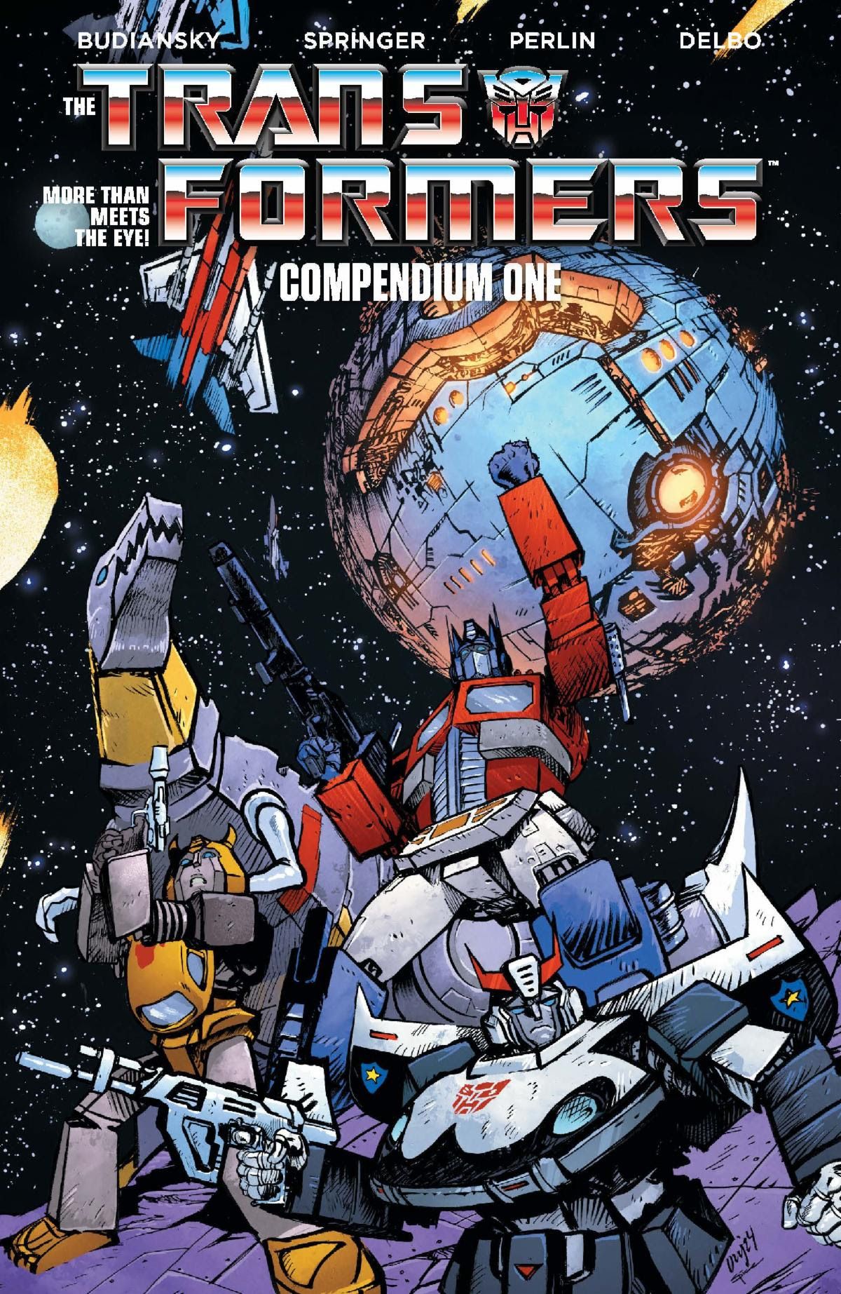 Transformers Compendium Vol. 1 G1 Comics Collection Official Cover ...