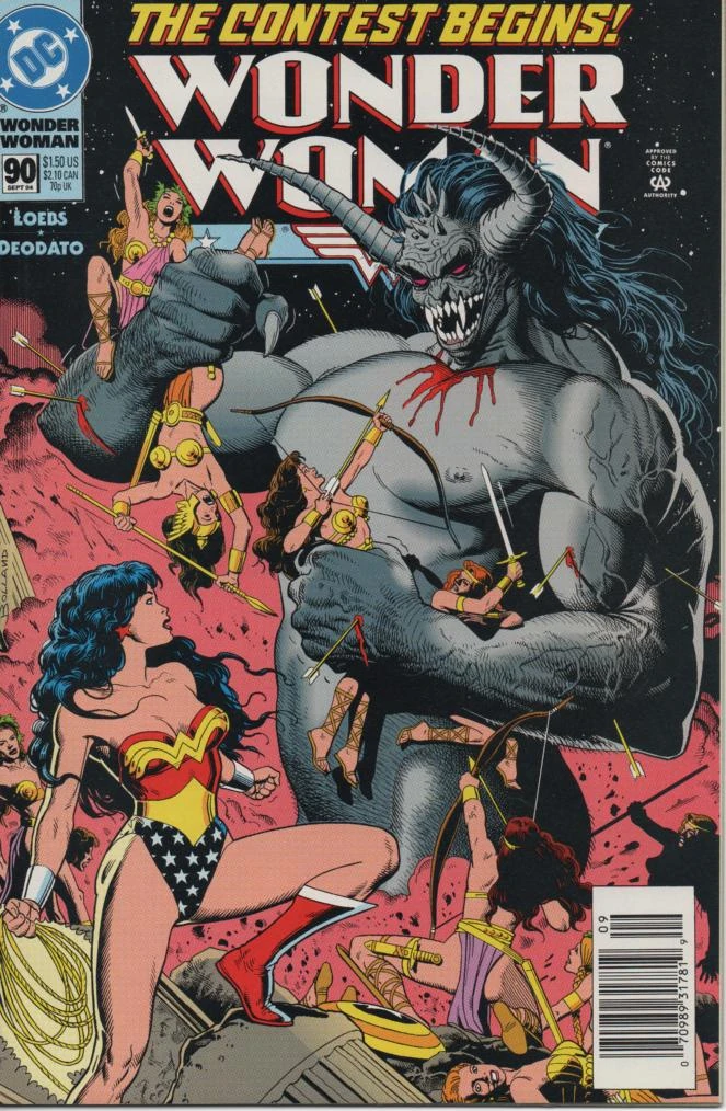 Artemis (July 12, 1994) This Day In Comics - Wonder Woman #90
