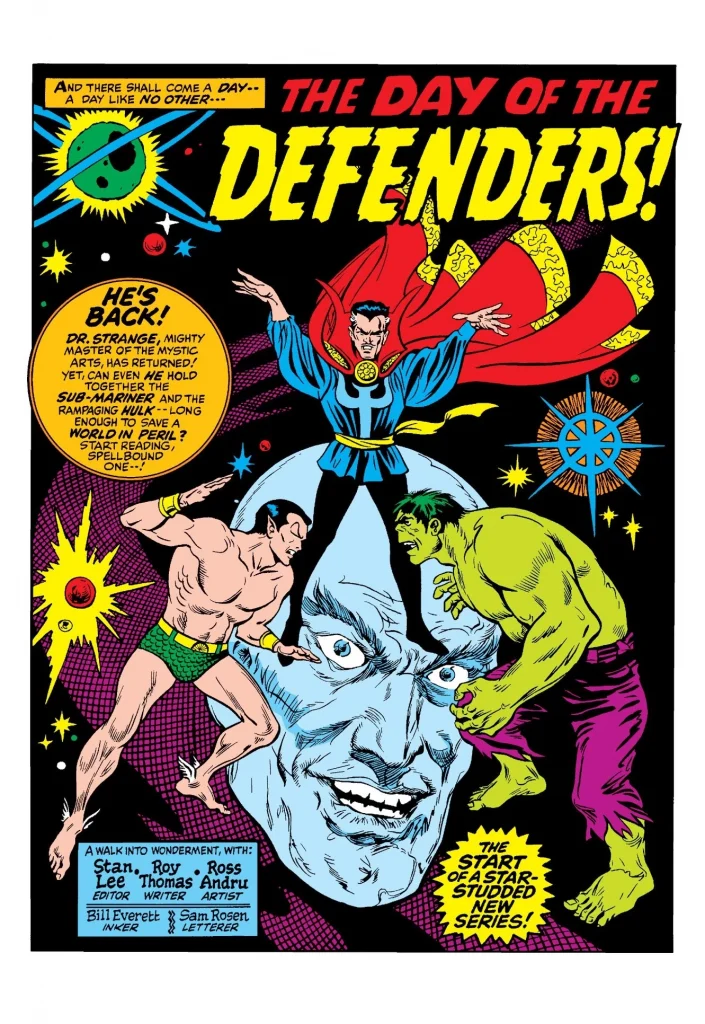 The Defenders (July 20, 1971) - This Day In Comics