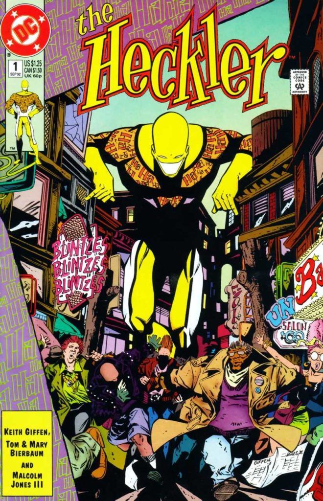 The Heckler #1 (July 21, 1992) This Day In Comics