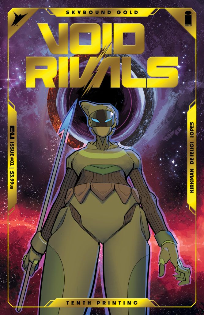 Void Rivals #1 Goes Skybound Gold and Will Return with 10 Covers to Celebrate a Historic Tenth Printing