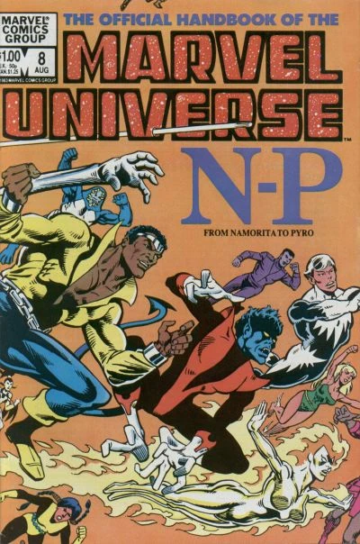 Official Handbook Marvel Universe 8: N-P Profiles