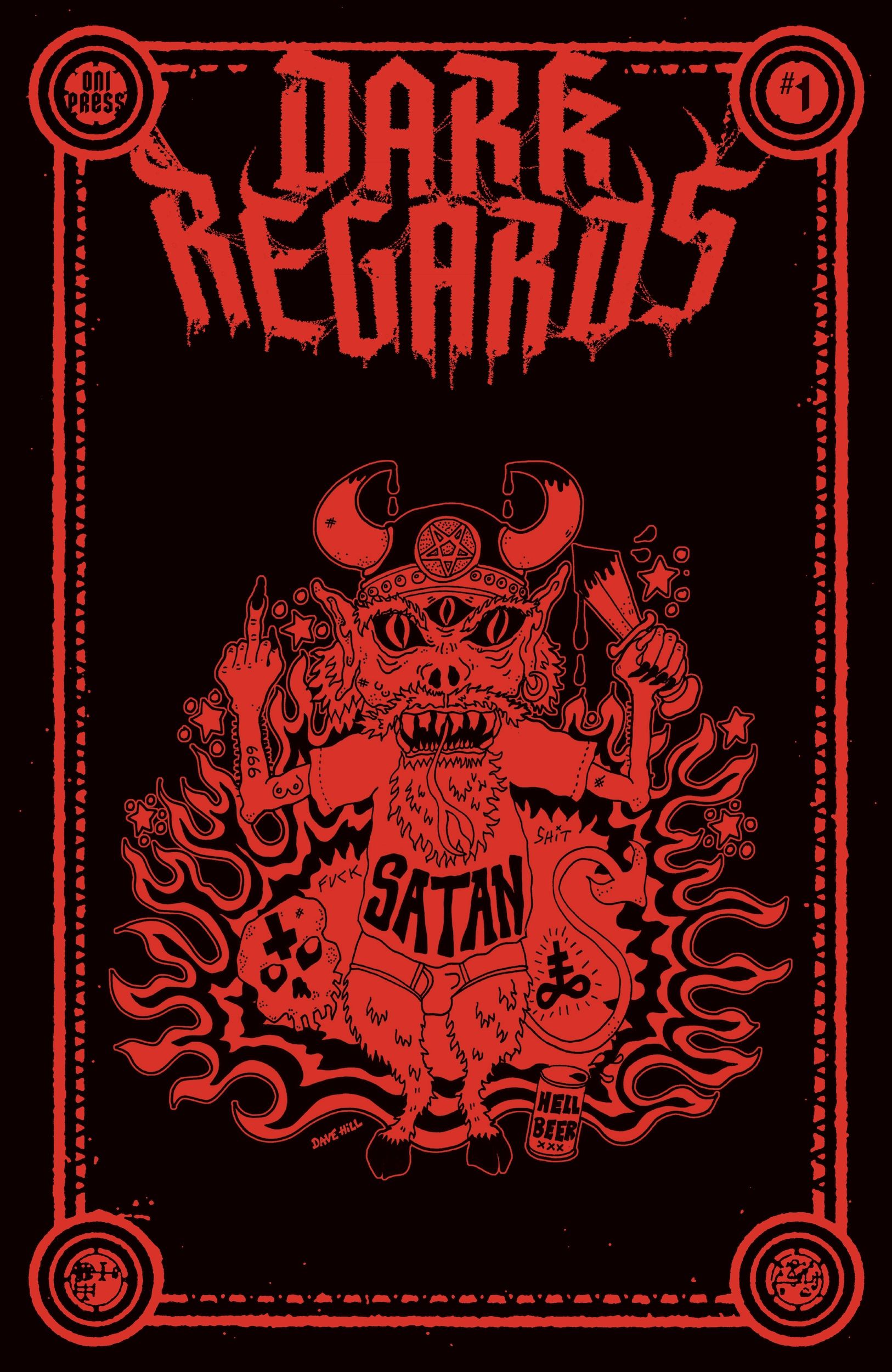 Dark Regards #1 Review: Oni Press’ Hilarious Black Metal Hoax