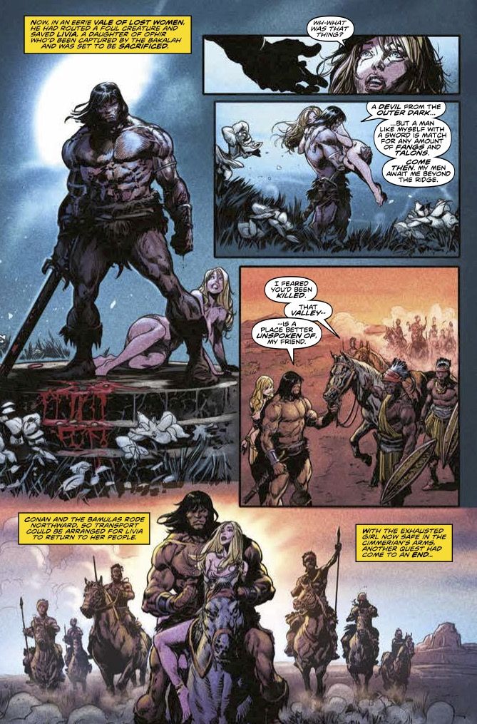 Conan the Barbarian #21: A New Era of Heroism Begins from Titan Comics!