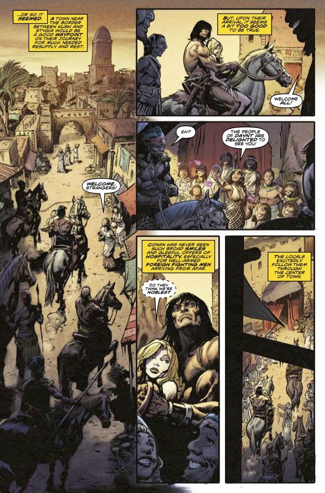 Conan the Barbarian #21: A New Era of Heroism Begins from Titan Comics!