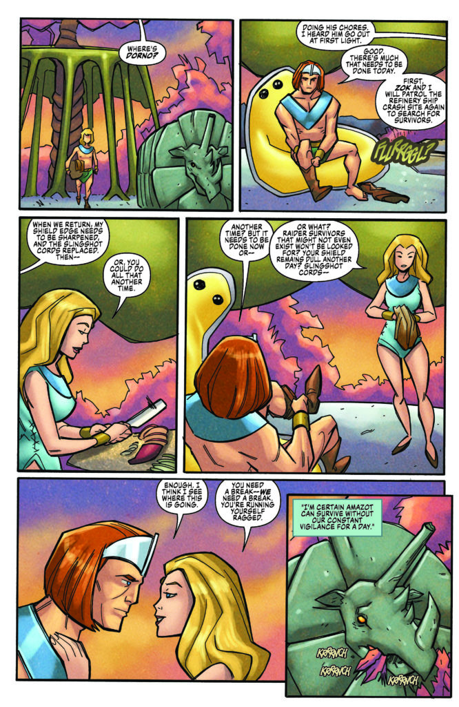 Dynamite's The Herculoids #5 Unearths an Alien Mystery