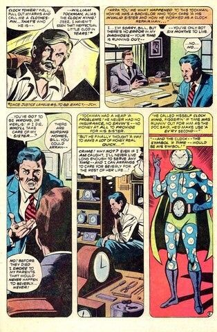 Clock King's Debut