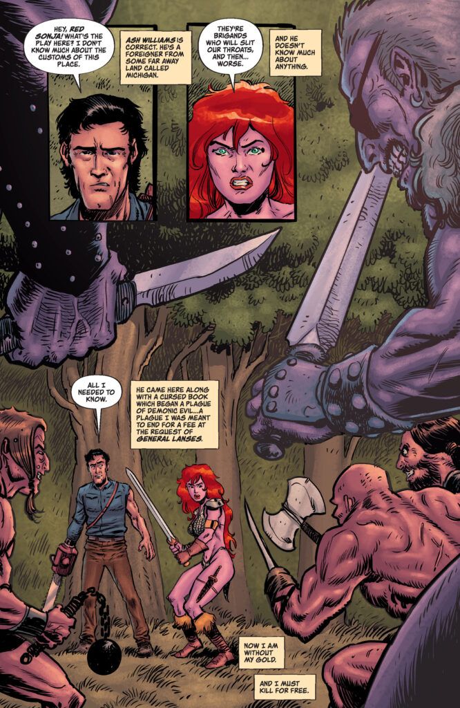 Red Sonja vs. The Army of Darkness #3