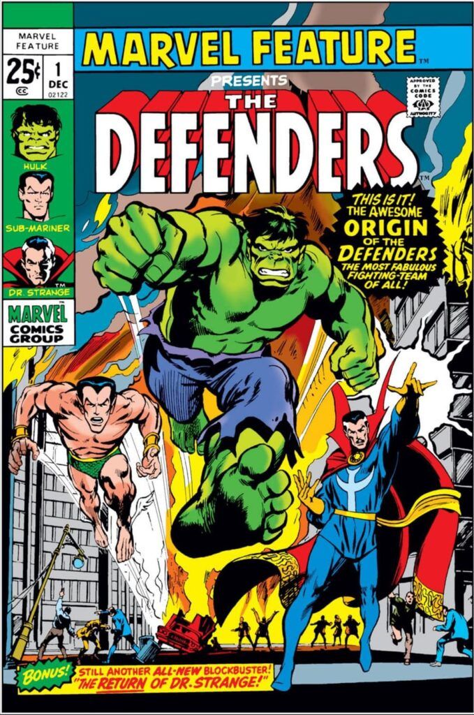 The Defenders Marvel Feature #1